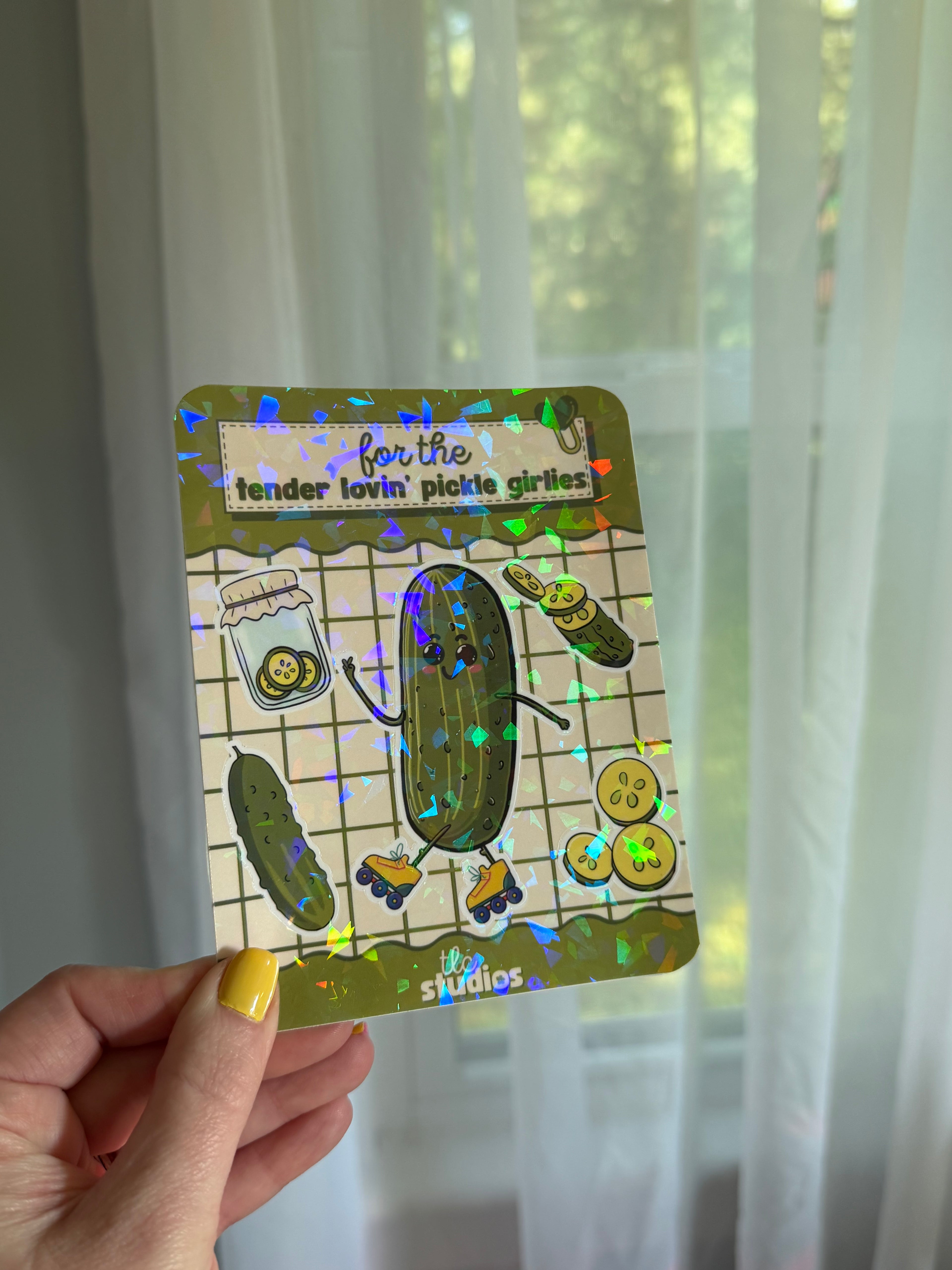 Pickle Sticker Sheet for the Tender Lovin' Pickle Girlies