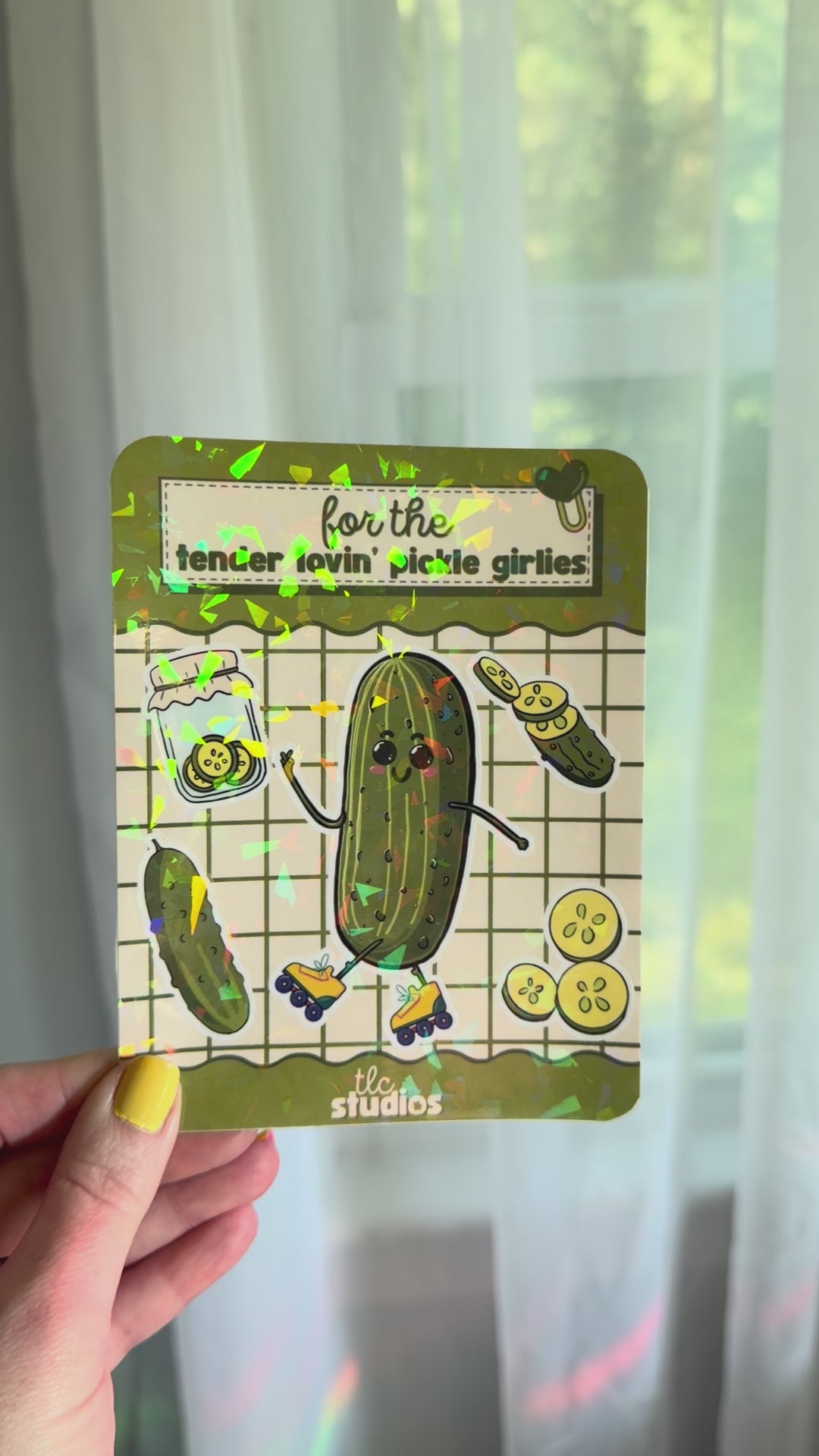 Pickle Sticker Sheet for the Tender Lovin' Pickle Girlies
